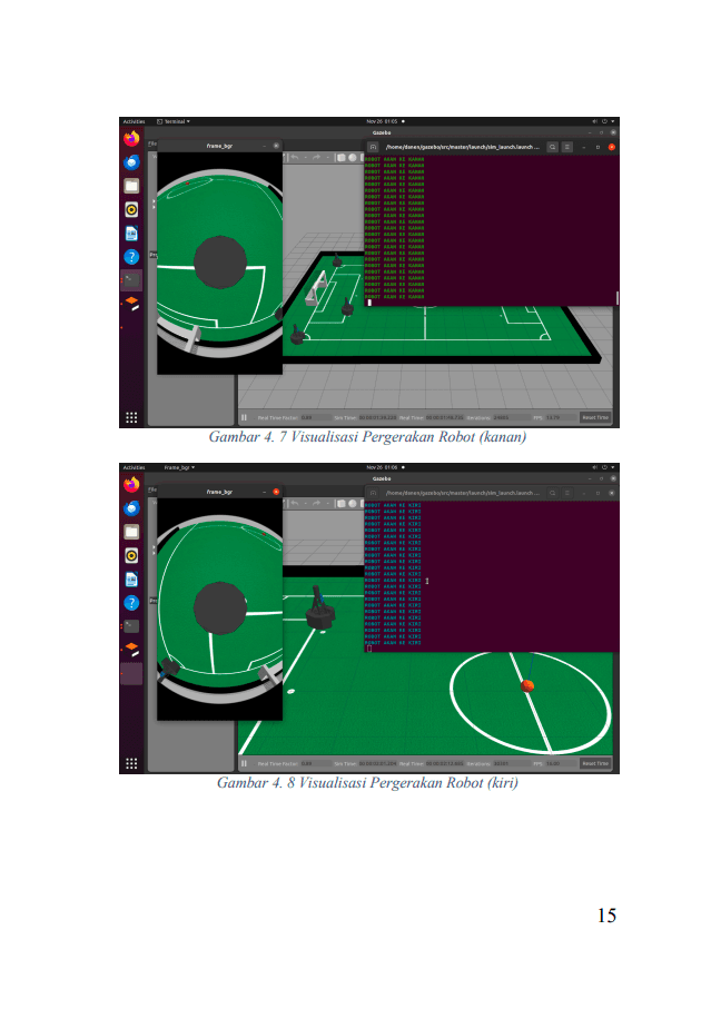 Gazebo Simulator for Wheeled Soccer Robot